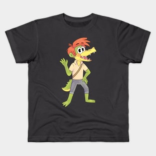 Arlo The Alligator Boy Kids T-Shirt